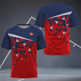 Men's Badminton Training Clothing Outdoor Fitness Sports T-Shirts