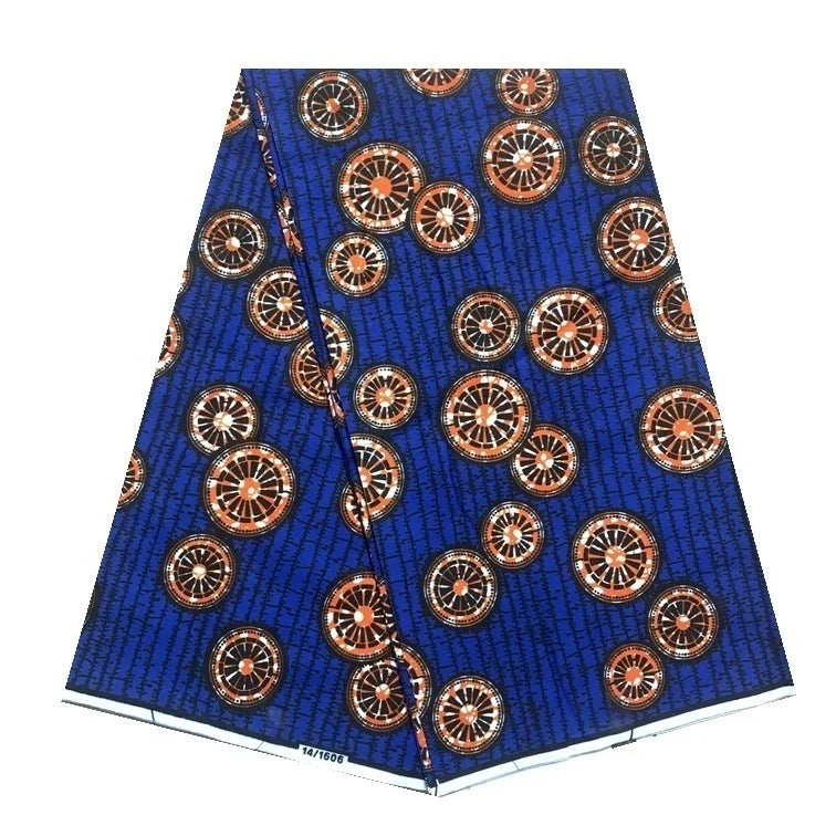 African Real Wax Print Cotton 100% Fabric