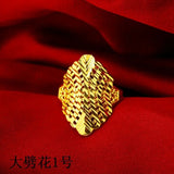 24k Adjustable Index Finger Ring