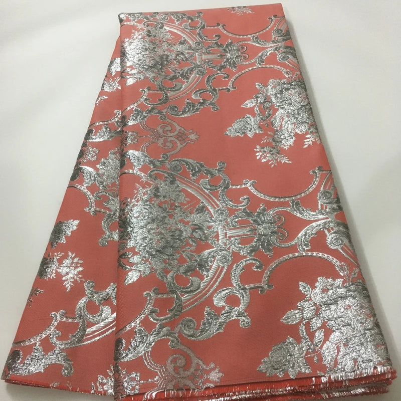 New Design Jacquard Brocade Lace Fabric