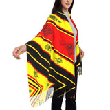 Amazigh Pride Tifinagh Patriotic Kabyle Scarf