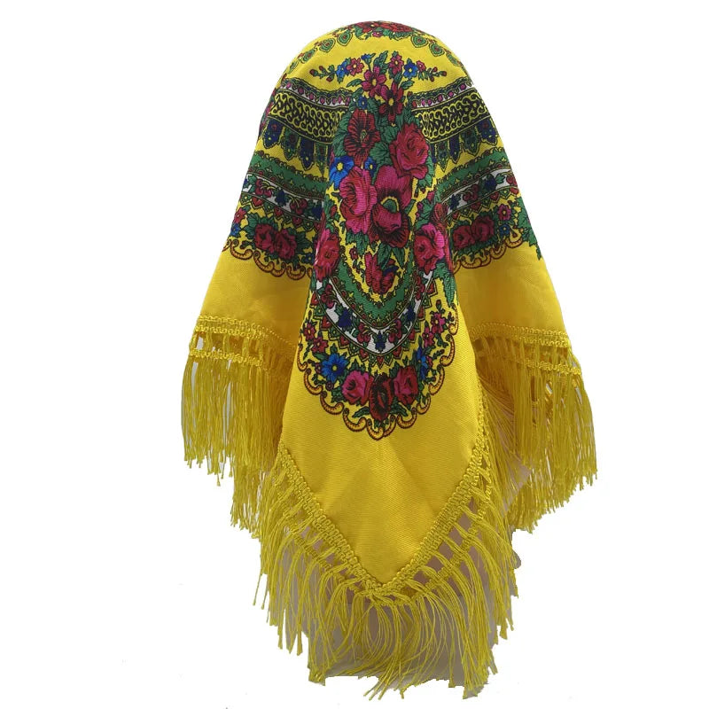 New Women Russian Style Square Scarf