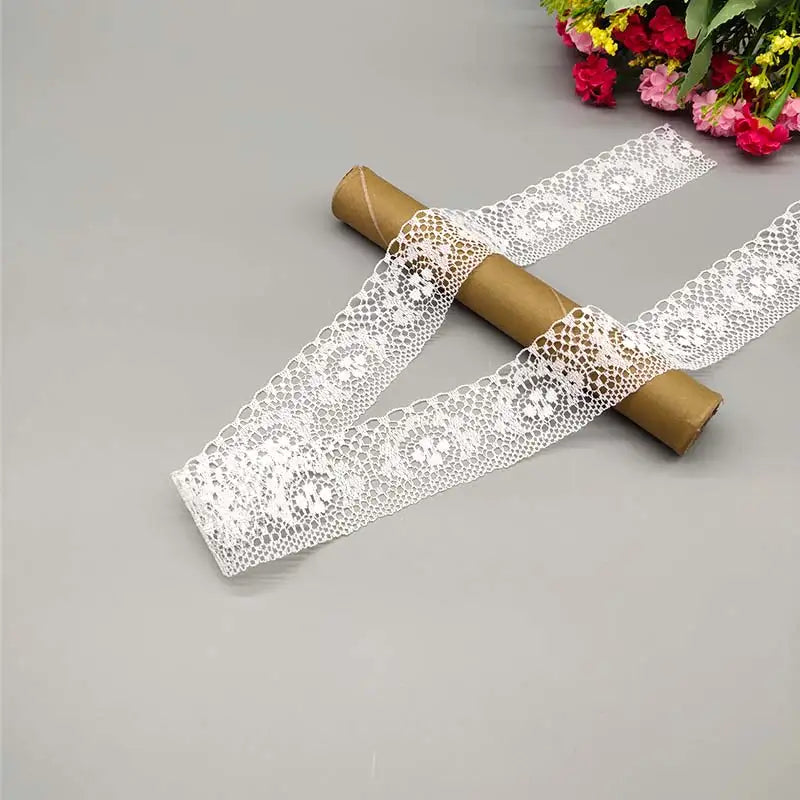 New White Ribbon Lace