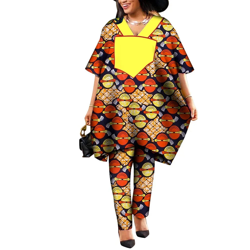 Ankara African Prints Two Pieces Set