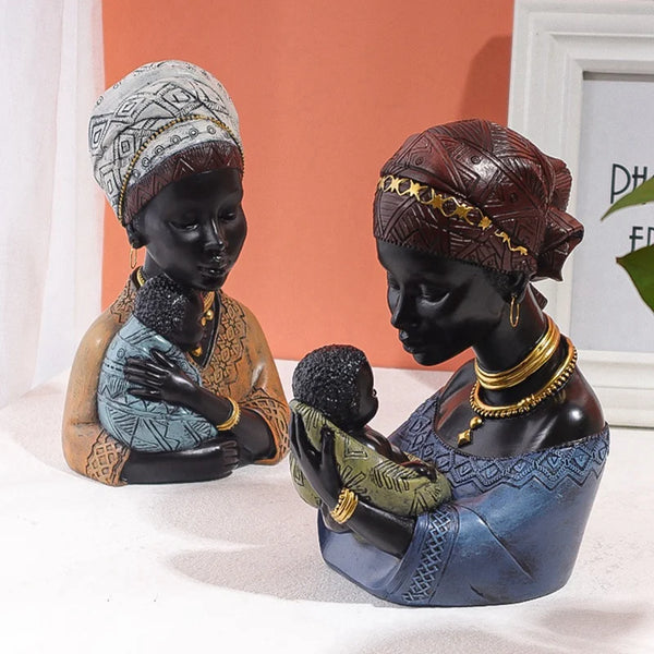 African Living Room Tabletop Decoration