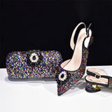 New Women Shoes and Bag Set