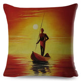 African Woman Home Decor Pillow Case