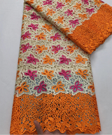 High Quality Latest Nigerian Cord Lace Fabric