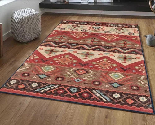 New Bohemian Pattern Decorative Living Room Carpet