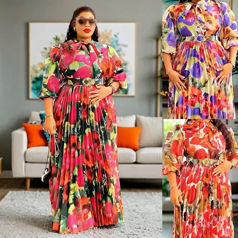 New Plus Size African Print Dresses