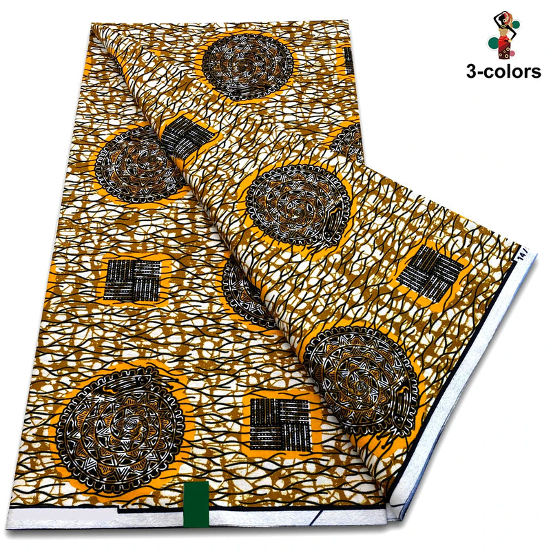 High Quality African Wax Print Fabric