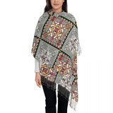 New Customized Printed Amazigh Kabyle Jewelry Scarf