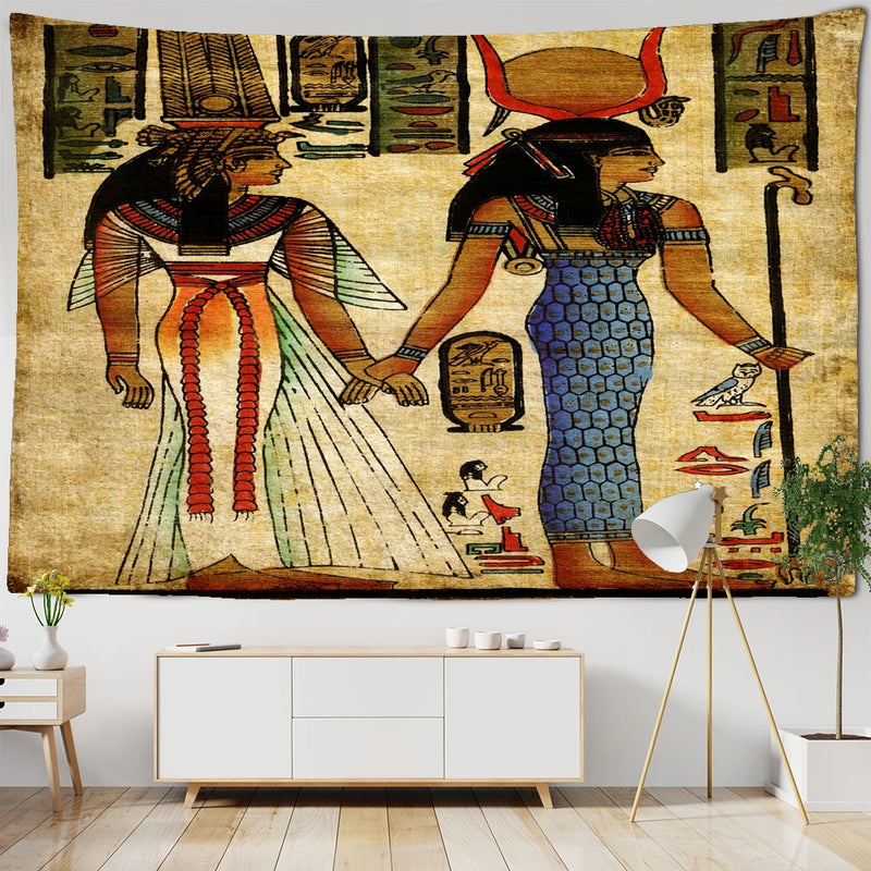 New Ancient Egyptian Tribal Savage Tapestry