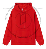 New Custom Embroidered Screen Plain Hoodie