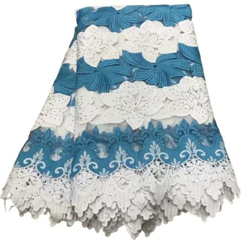 New African Nigerian Tulle Lace Fabric