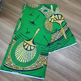 New Green Ankara African Wax