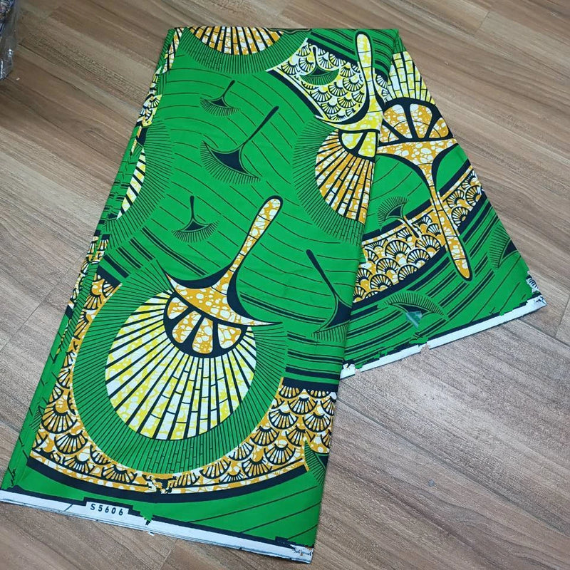 New Green Ankara African Wax