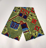 100% Cotton African Wax Print Fabric