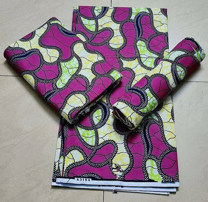 100% polyester Pagne African Wax