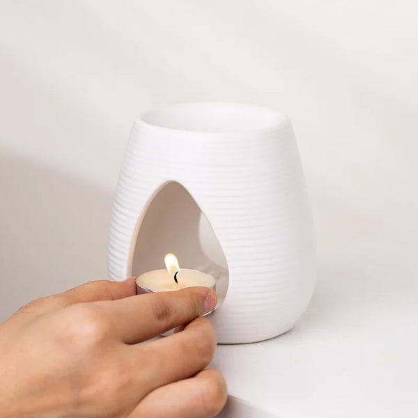 Porcelain Aroma Burner Candle Holder