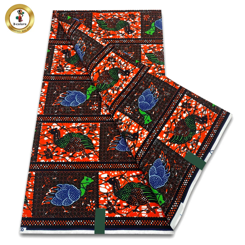 100% Cotton Veritable Original Ankara African Real Wax