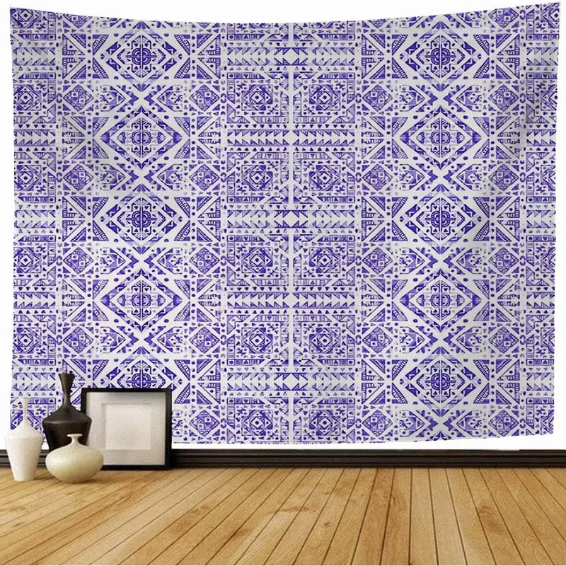 New Colorful Shapes Design Tapestry