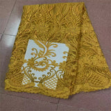 New Green Latest Africa Lace Fabric