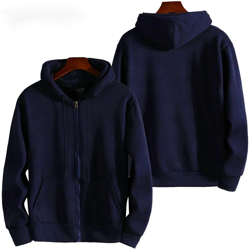 Men Fashion Long Sleeve Hooded