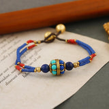 Original Design Tibetan Color Nepal Woven Bracelet