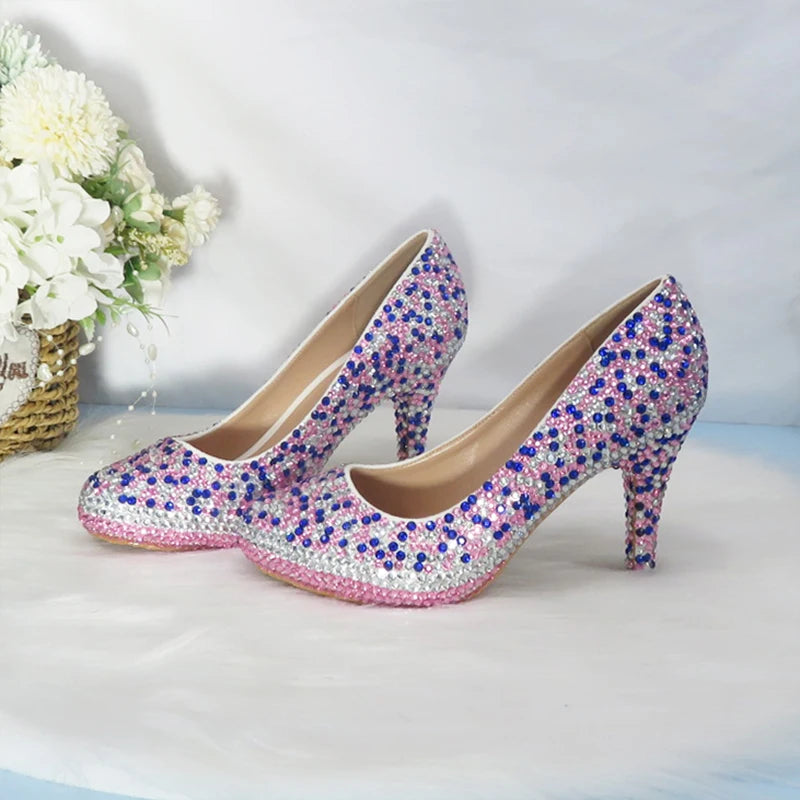 BaoYaFang Brand Bridal wedding shoes and purse