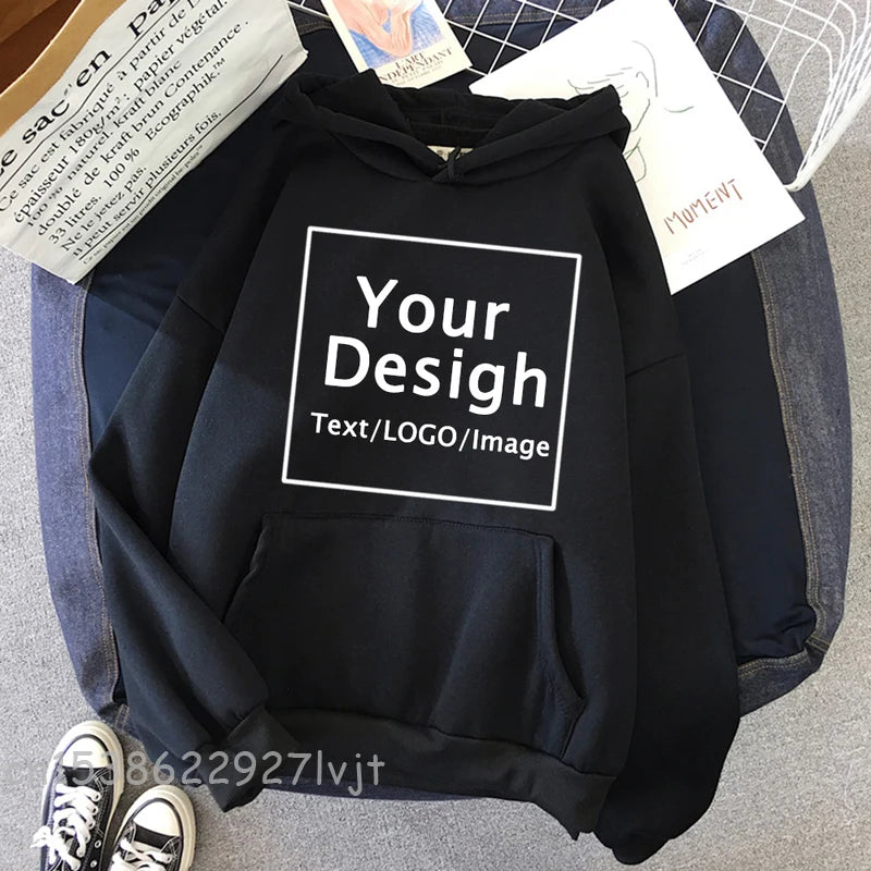 Custom Print Diy Text Logo Picture Hoodies