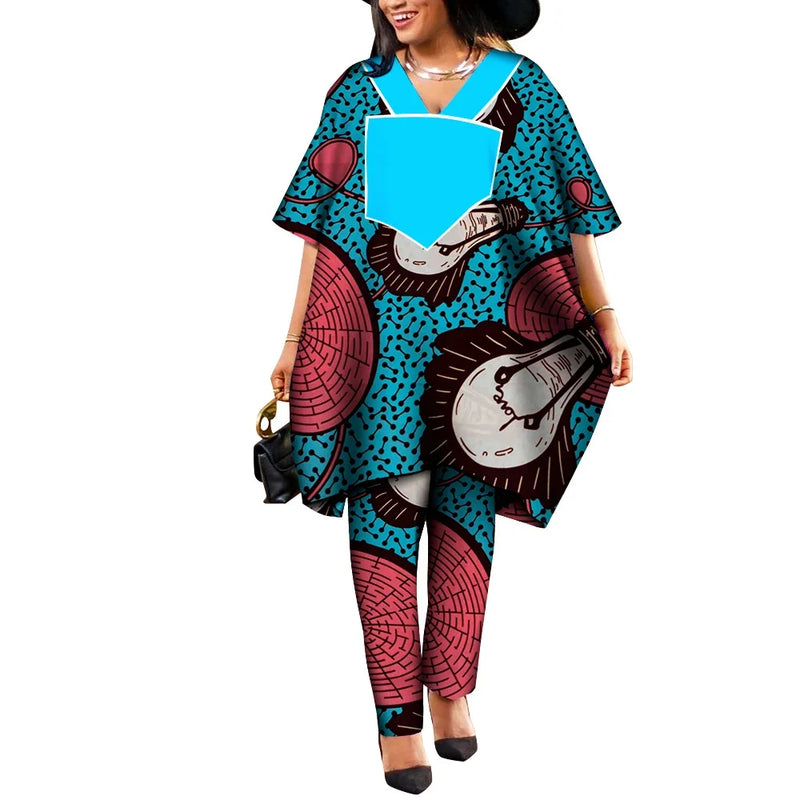 Ankara African Prints Two Pieces Set