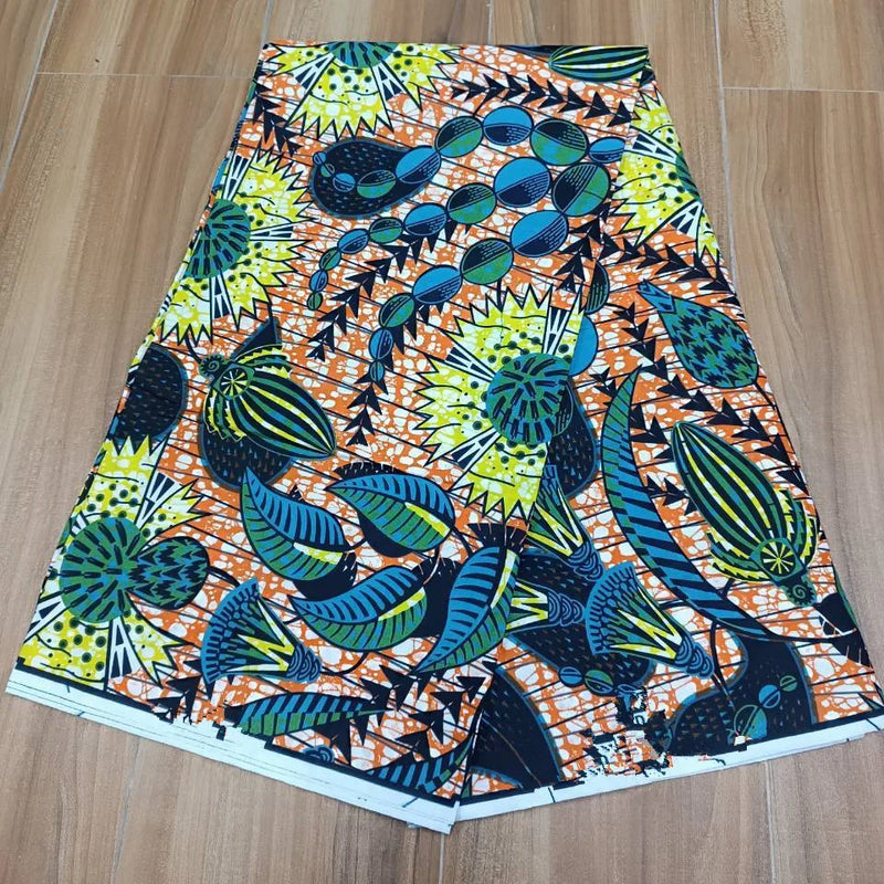 New Green Ankara African Wax