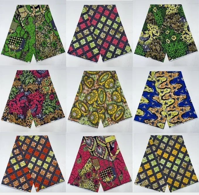 High quality Ankara batik wax fabric