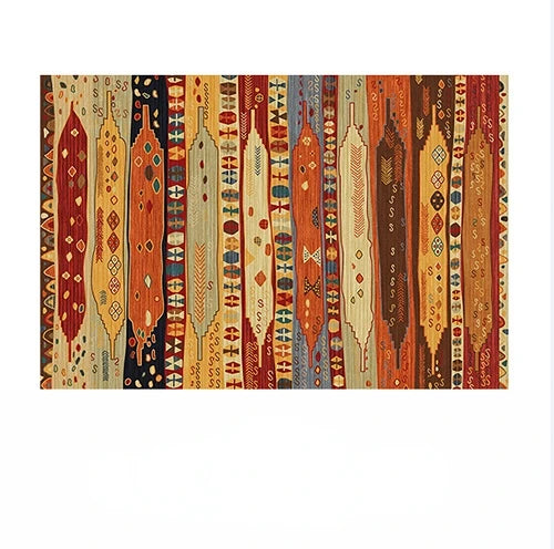 New Bohemian Pattern Decorative Living Room Carpet