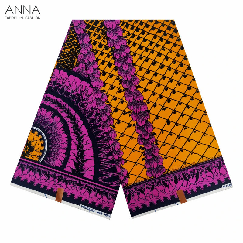 Ankara Block Prints Batik Fabric