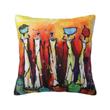 Africa Women Ethnic Style Soft Luxury Pillow Cases