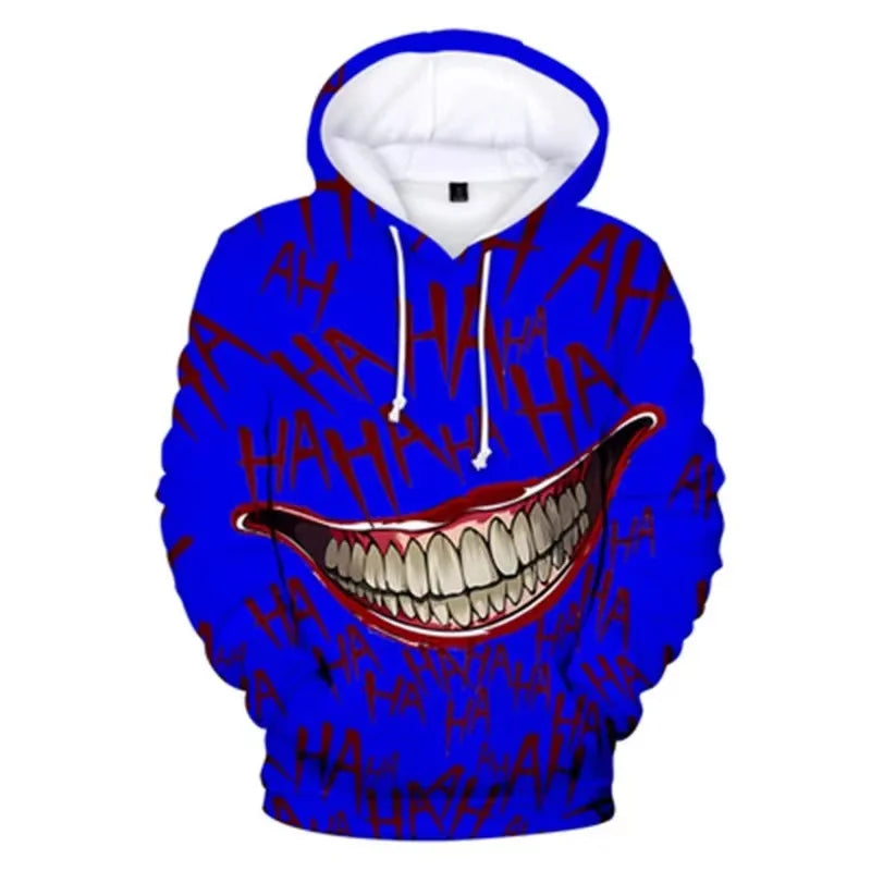 Haha joker 3D Print Sweatshirt Hoodies