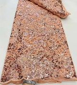 OIMG Nigerian Guipure Cord Lace Fabric