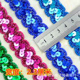 New S-shaped Bead Ribbon Ethnic Dance Costume Accessories