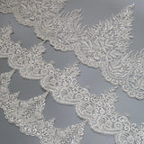 New luxury beaded embroidery lace