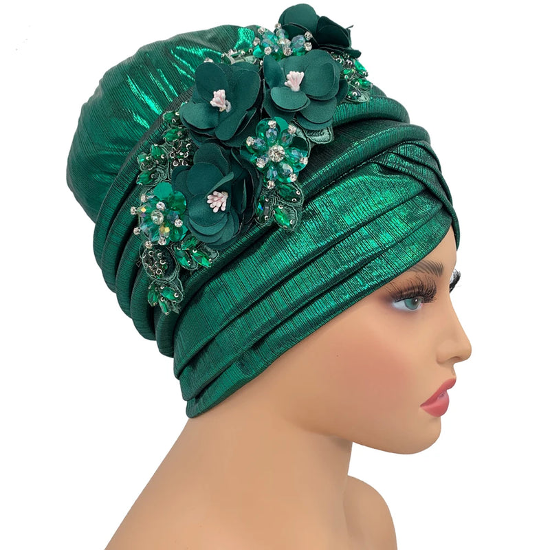 New African Women's Turban Cap