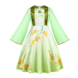 Kids Mulan Cosplay Princess Dress