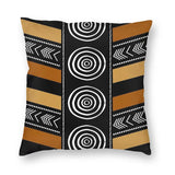 African Mud Cloth Art Pillowcase