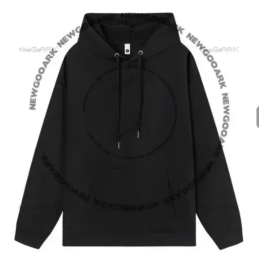 New Custom Embroidered Screen Plain Hoodie