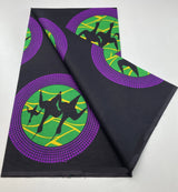 African 100% Cotton Wax Fabric