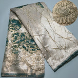 African Brocade Damask Lace Fabric