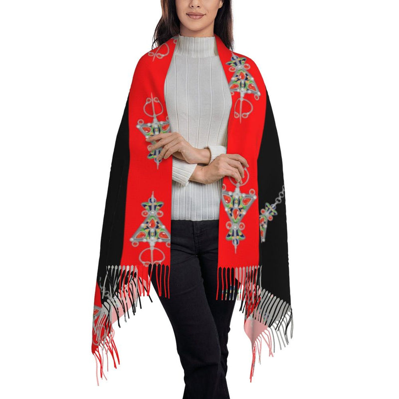 New Amazigh Carpet Morocco Scarf