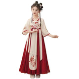 Chinese Hanfu girl's casual dress