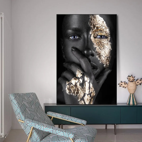 African Woman Art Pictures Decoration